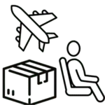 cargo or passenger icon